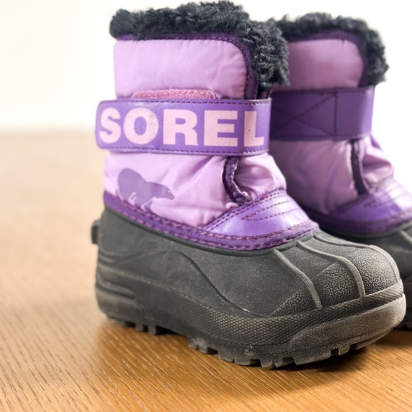 Sorel Snow Boots Toddler Size 10 - Picture 3 of 7